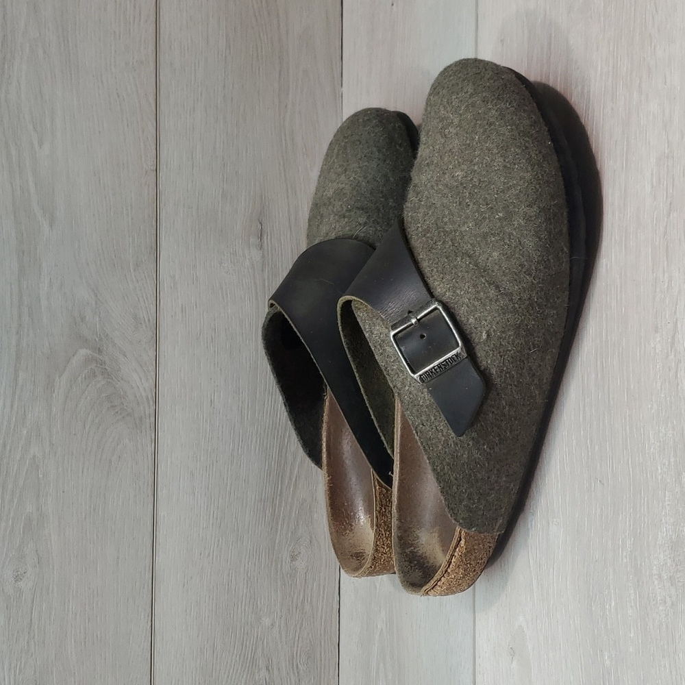 Birkenstock Women Boston Clogs Mule Slide shoes sz 40/9